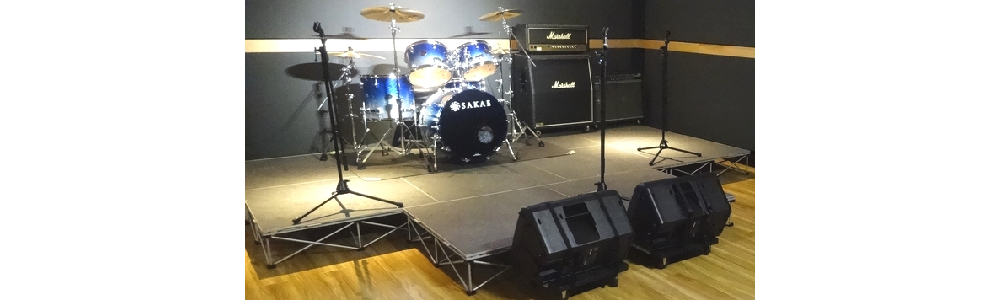 簡易ステージレンタル | 音楽天国｜楽器機材と音響PAの店頭レンタル